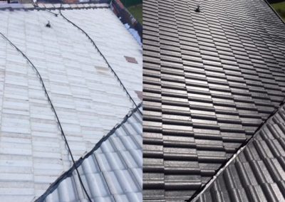 Gold Coast Roof Restoration at Maudsland using the colour monument