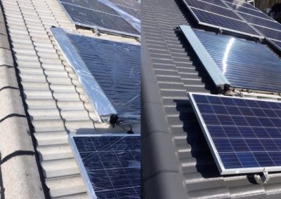 Restoring roofs at Parkwood on the Gold Coast, using the colour Sienna
