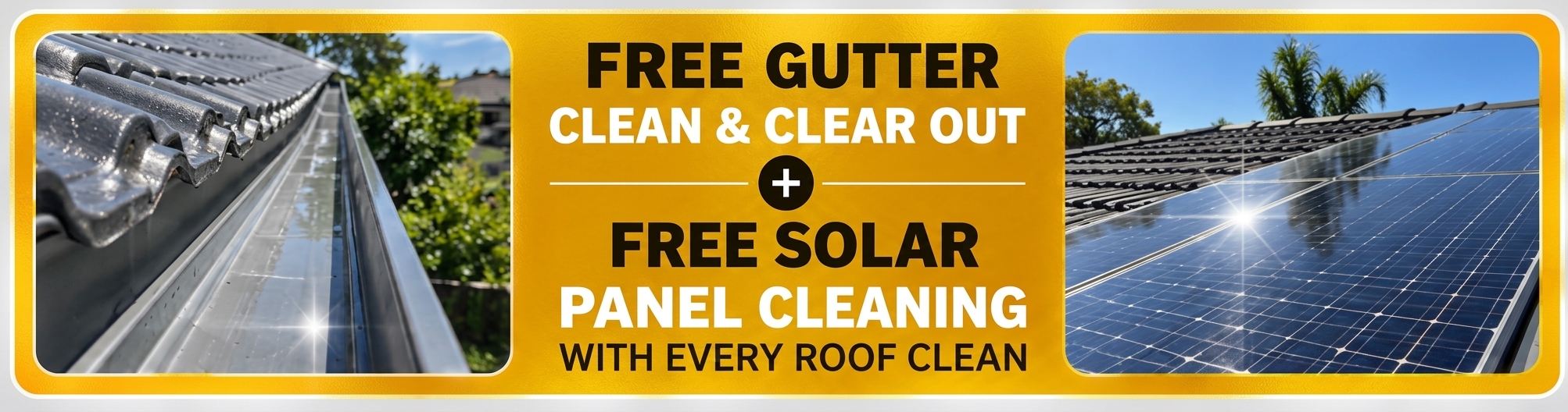 Roof Cleaning Banner